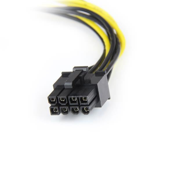 6" LP4 to 8 Pin PCIe Power Cable Adapter