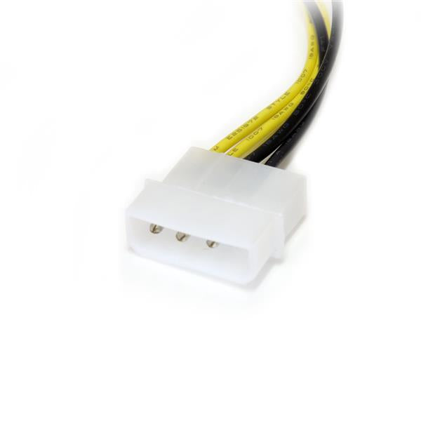 6" LP4 to 8 Pin PCIe Power Cable Adapter