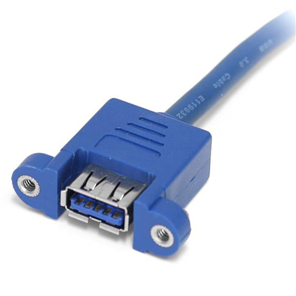 2 Port Motherboard to Panel Mount USB 3