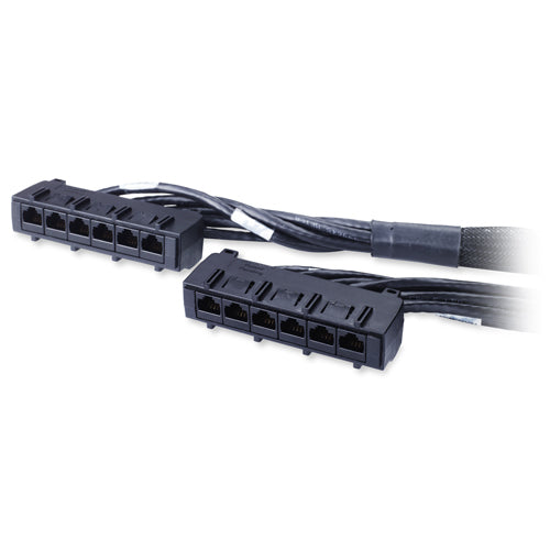 APC Data Distribution Cable Network cable TAA Compliant RJ-45 F to RJ-45 F 10.7m UTP CAT 6 Black