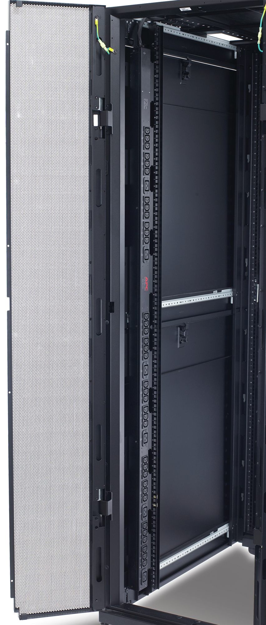 APC Basic Rack PDU Zero U Rack AC 230/400V 3-phase input IEC 60309 16A oc 42 power IEC 60320 C13 IEC 60320 C19 0U BK