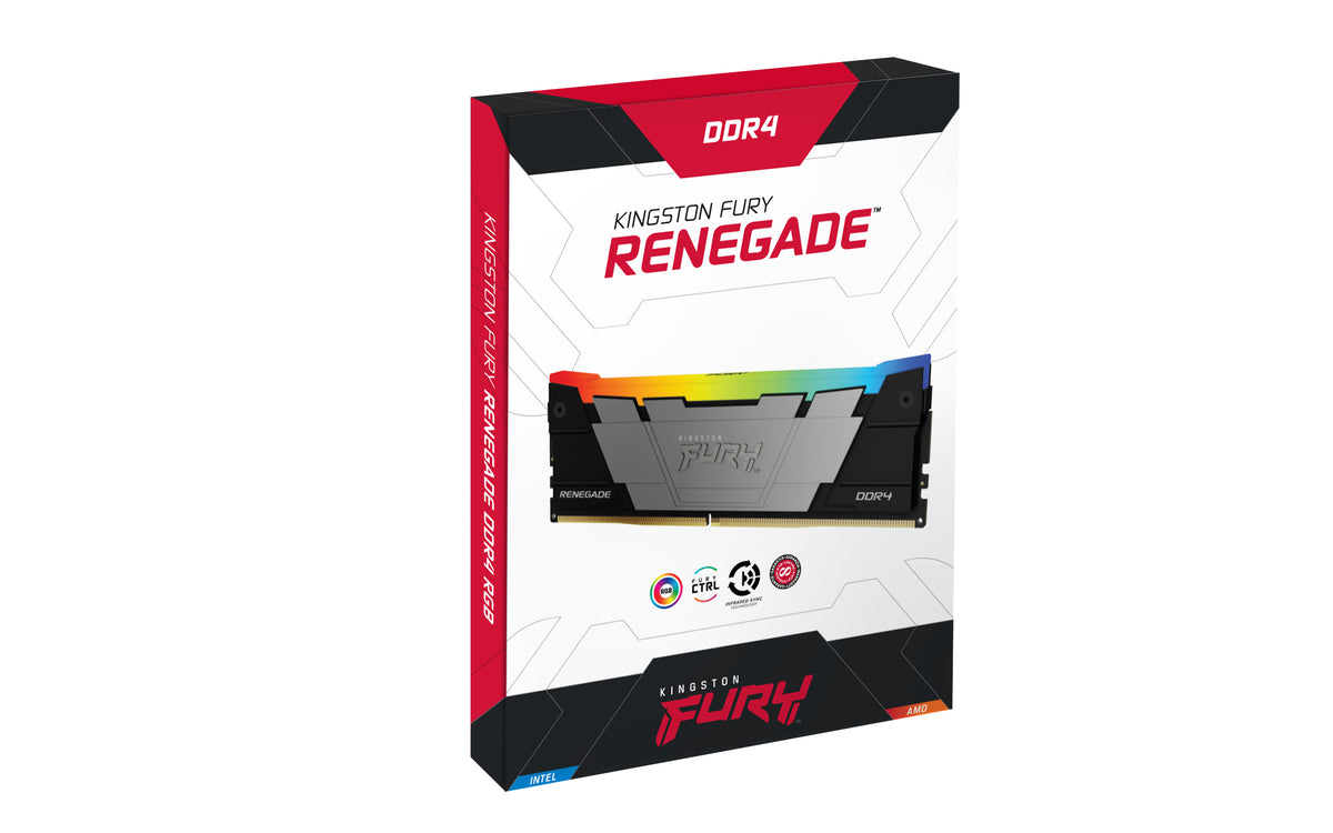 KINGSTON 8Go 3600MT/s DDR4 CL16 DIMM FURY Renegade RGB