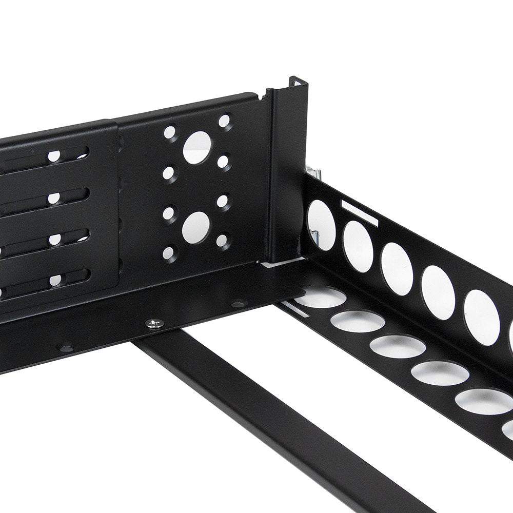 3U Fixed 19" Universal Server Rack Rails