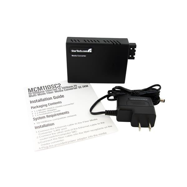 Fiber Ethernet Media Converter SC