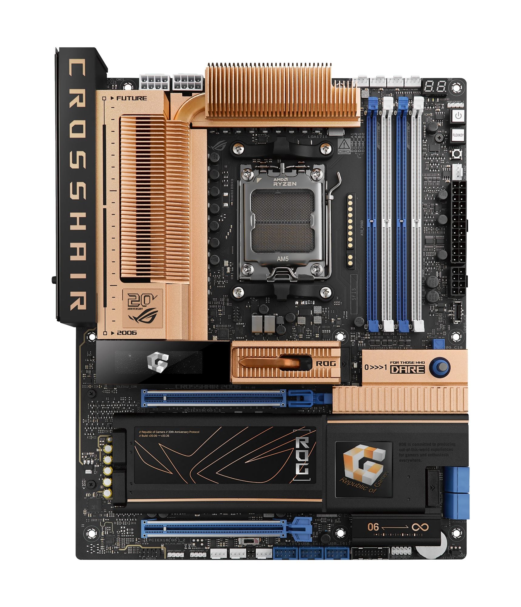 ASUS ROG CROSSHAIR 2006 X870 AM5 MB