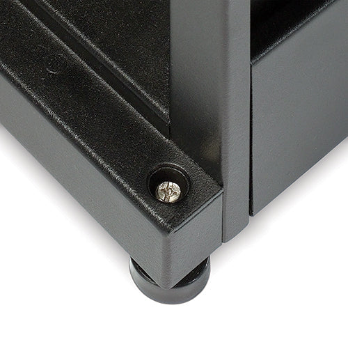 APC NetShelter SX 48U 600mm Wide x 1200mm Deep Enclosure with Doors and No Sides Black