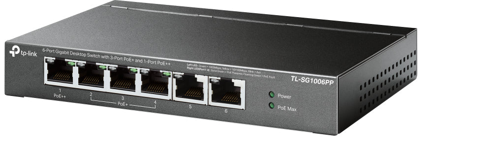6-Port Gigabit Desktop Switch 3-Port