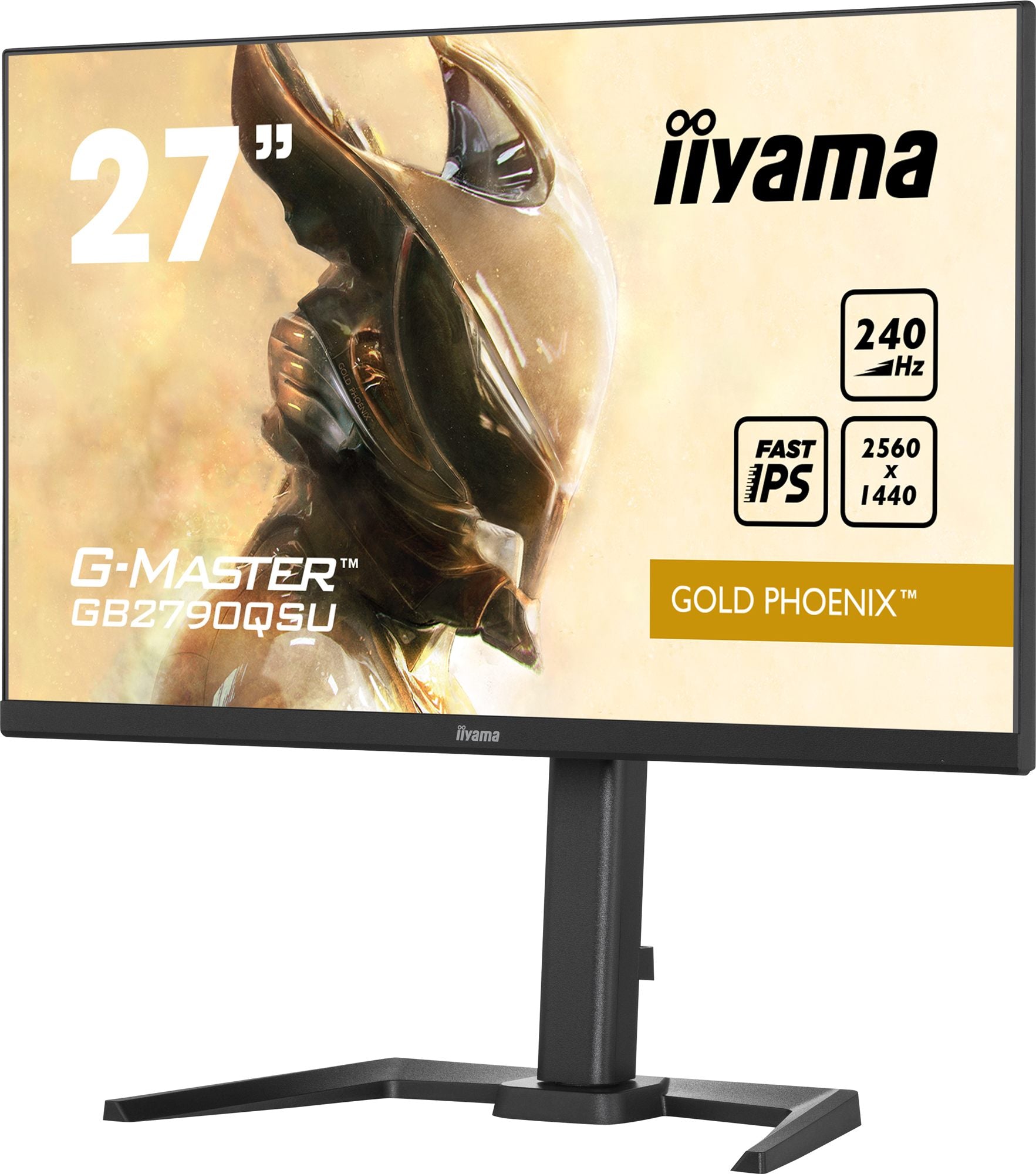 "iiyama GB2790QSU-B5 écran plat de PC 68,6 cm (27"") 2560 x 1440 pixels Wide Quad HD LCD Noir"