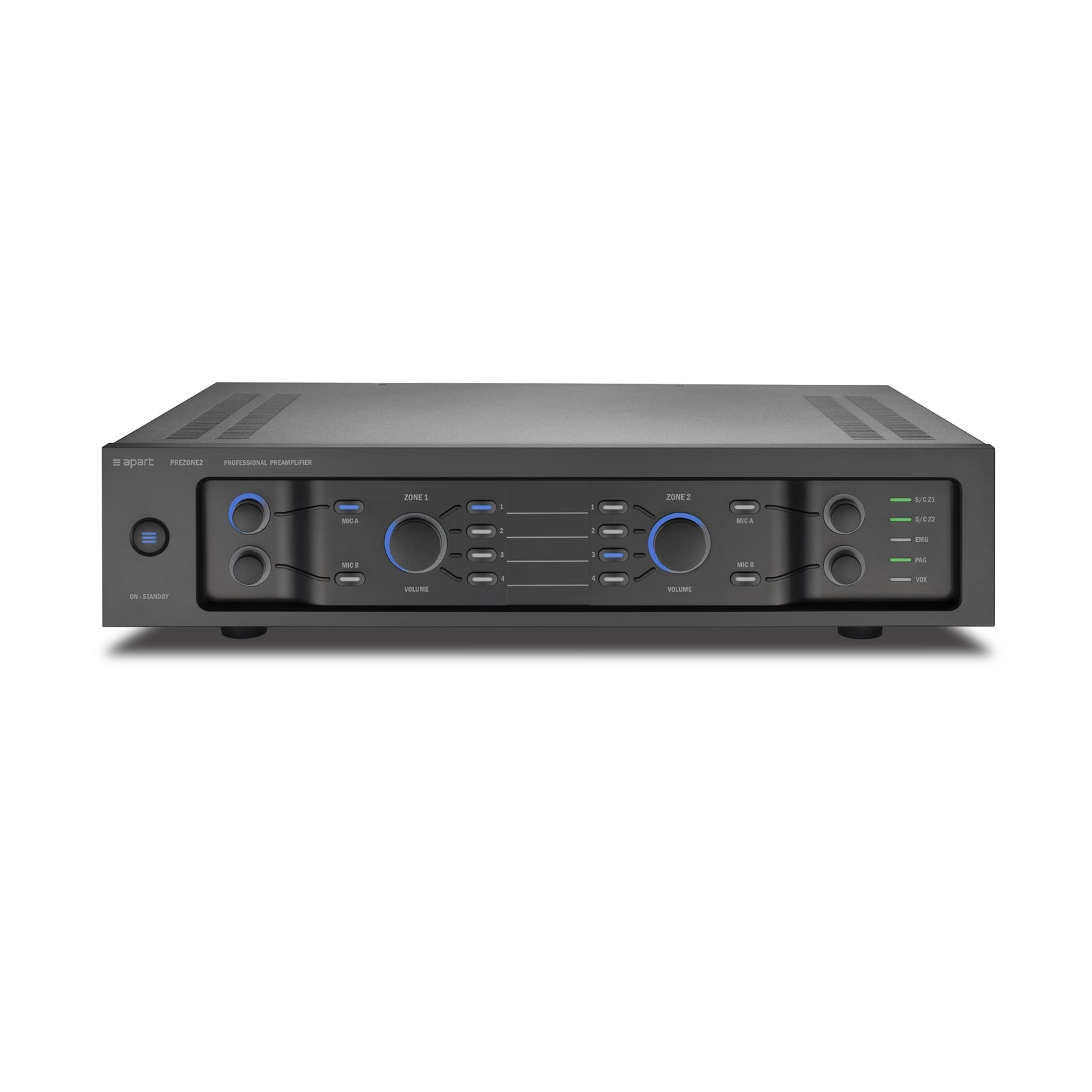 Biamp Stereo Pre-Amplifier, Ethernet and RS232