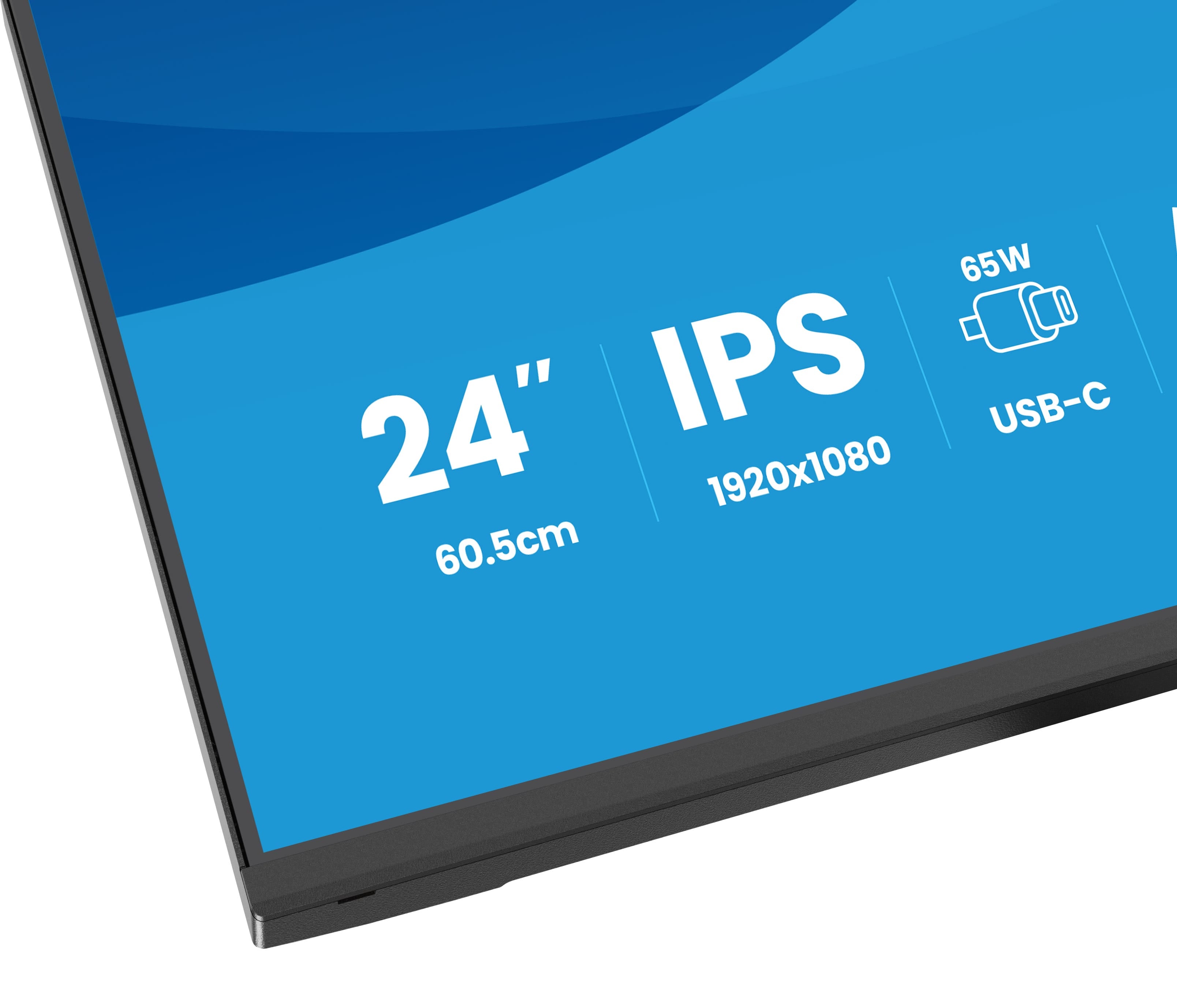 XB2497HSN-B1 24" FHD+USB-C Dock+LAN