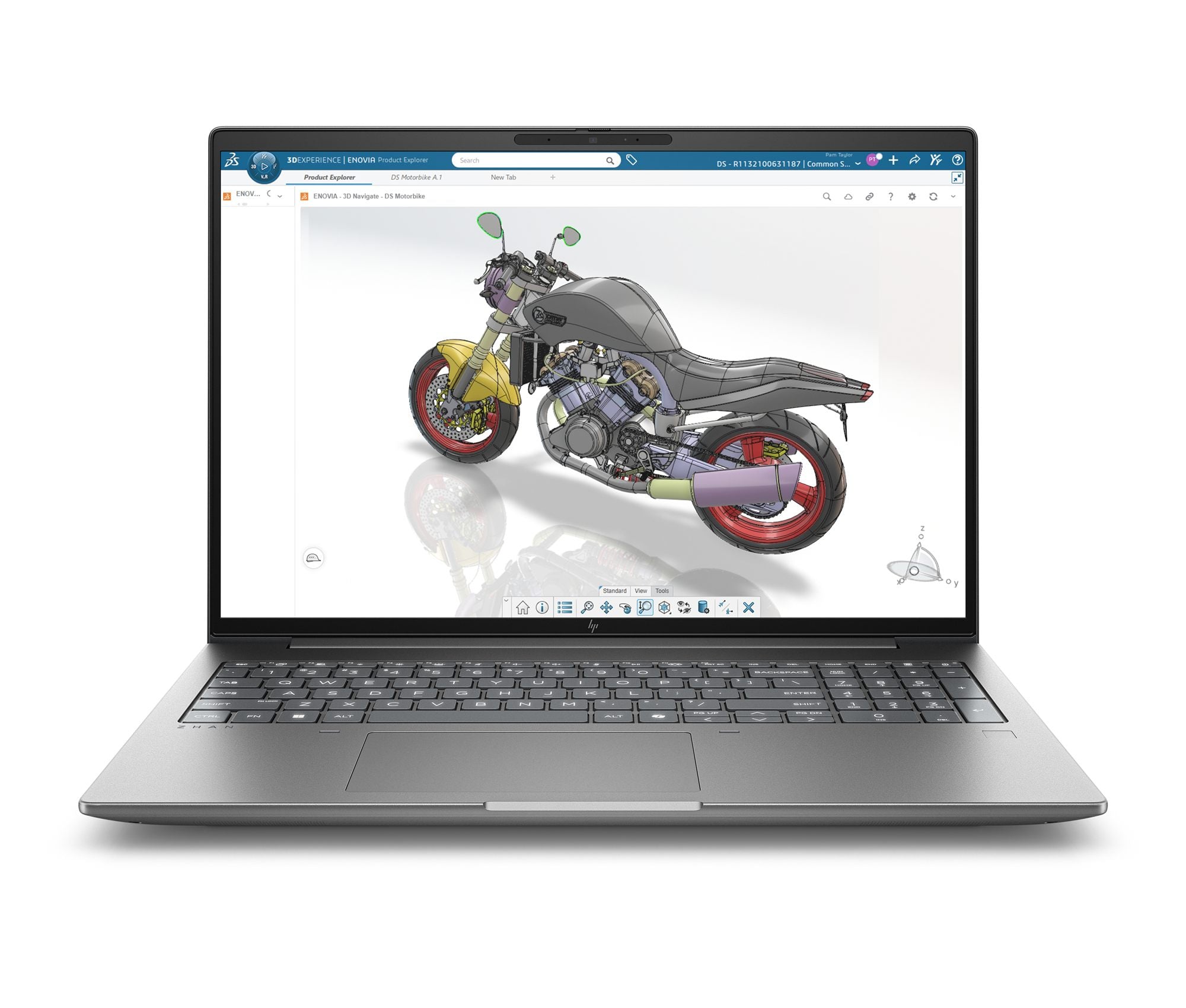 HP ZBook X G2i 16 Intel Core Ultra 7 356H 16p WUXGA 24Go DDR5 1To SSD be+BT 6C Batt FPS W11P NG PRM 1yr Wrty