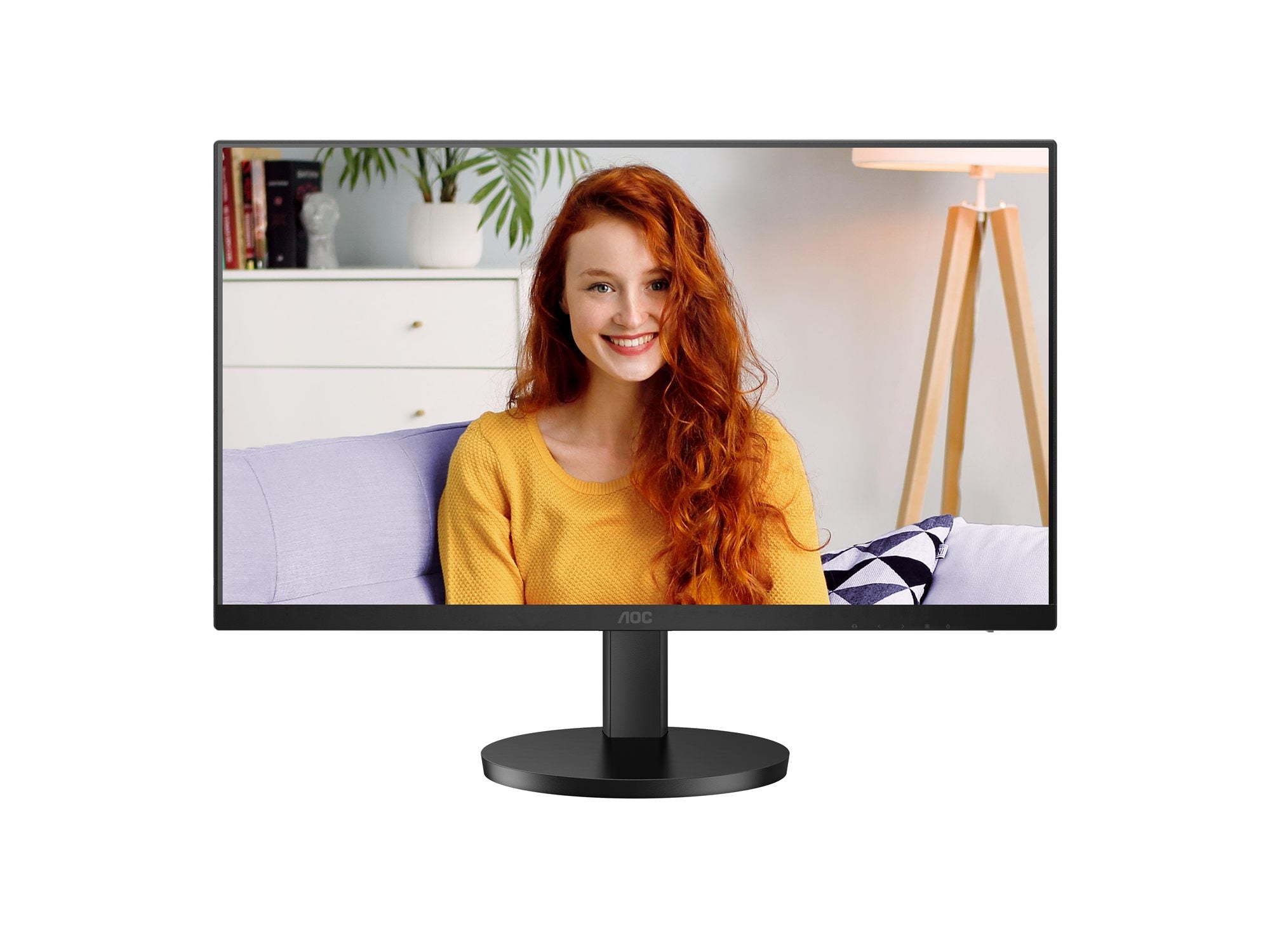 AOC U27B3AF 27p UHD 3840x2160 60Hz HDR10 HDMI 2.0 DisplayPort 1.4 black