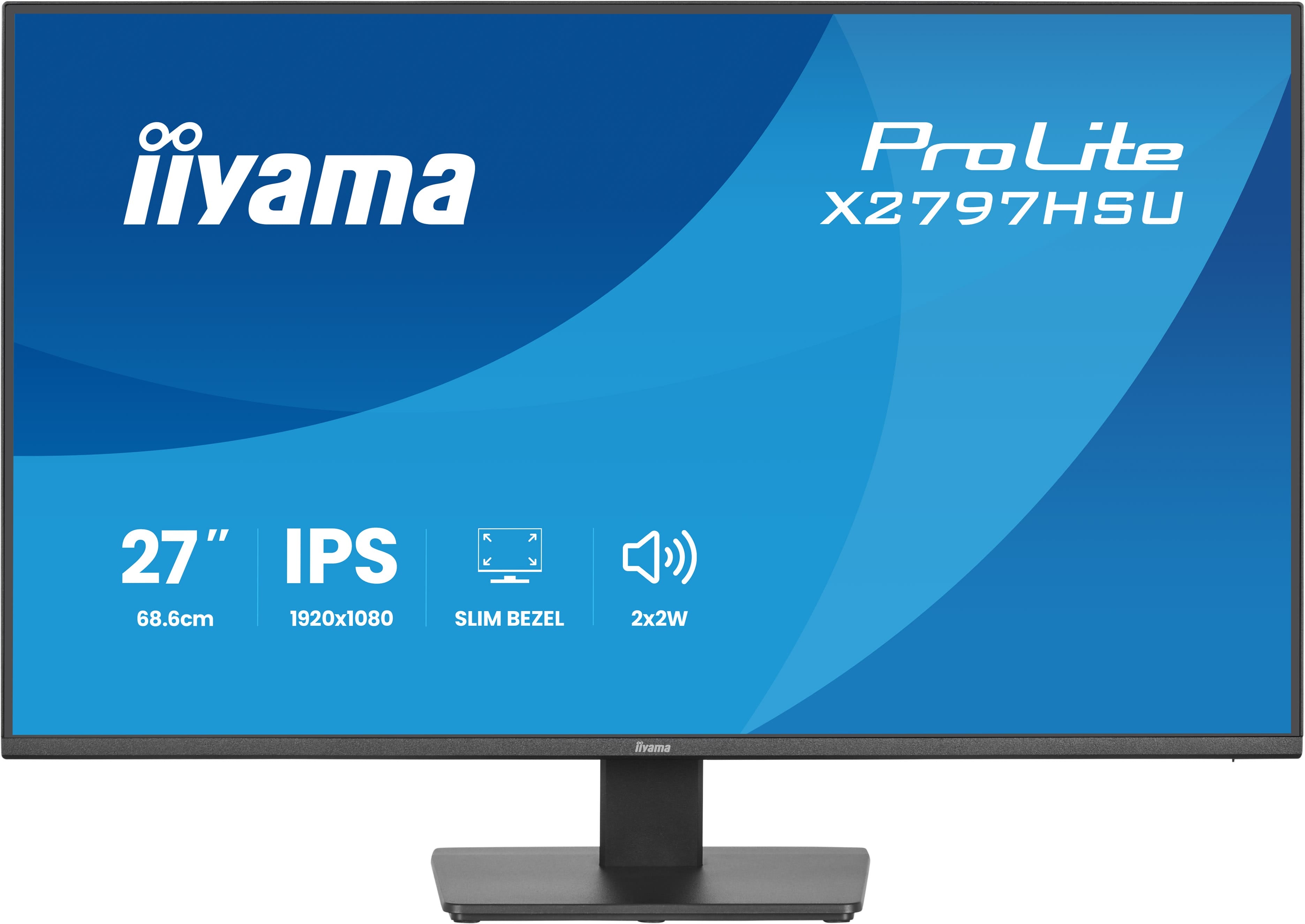 iiyama X2797HSU-B1 27" IPS LCD with 4-si