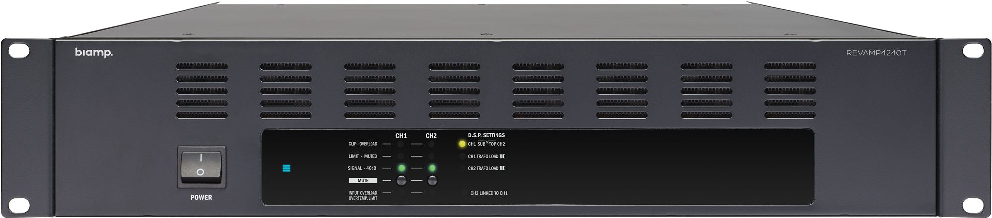 Biamp Professional 2 Channel Power Amplifier (2x 840W/4 Ohms)