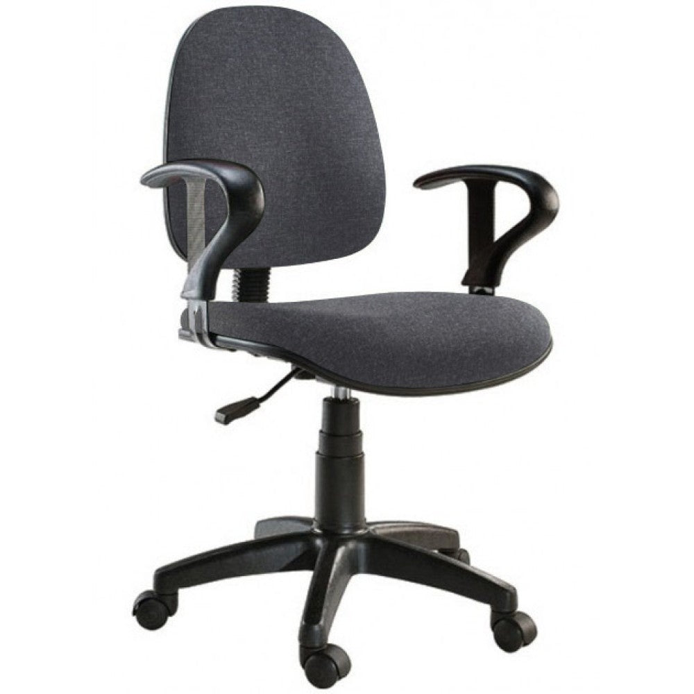 Techly ICA-CT MC04GY Chaise de bureau grise