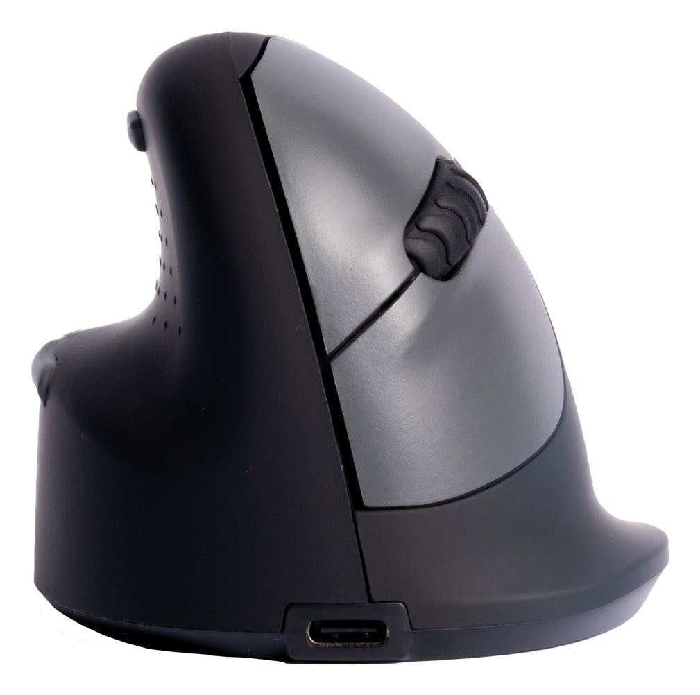 R-GO TOOLS Souris HE Break, gaucher, Bluetooth, L noire