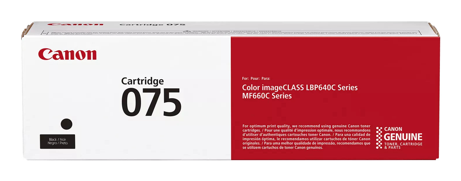 CANON Toner Cartridge 075 BK