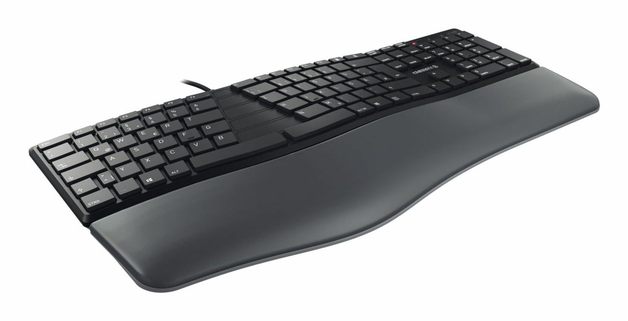 CHERRY Clavier KC 4500 ERGO USB, Belge noir