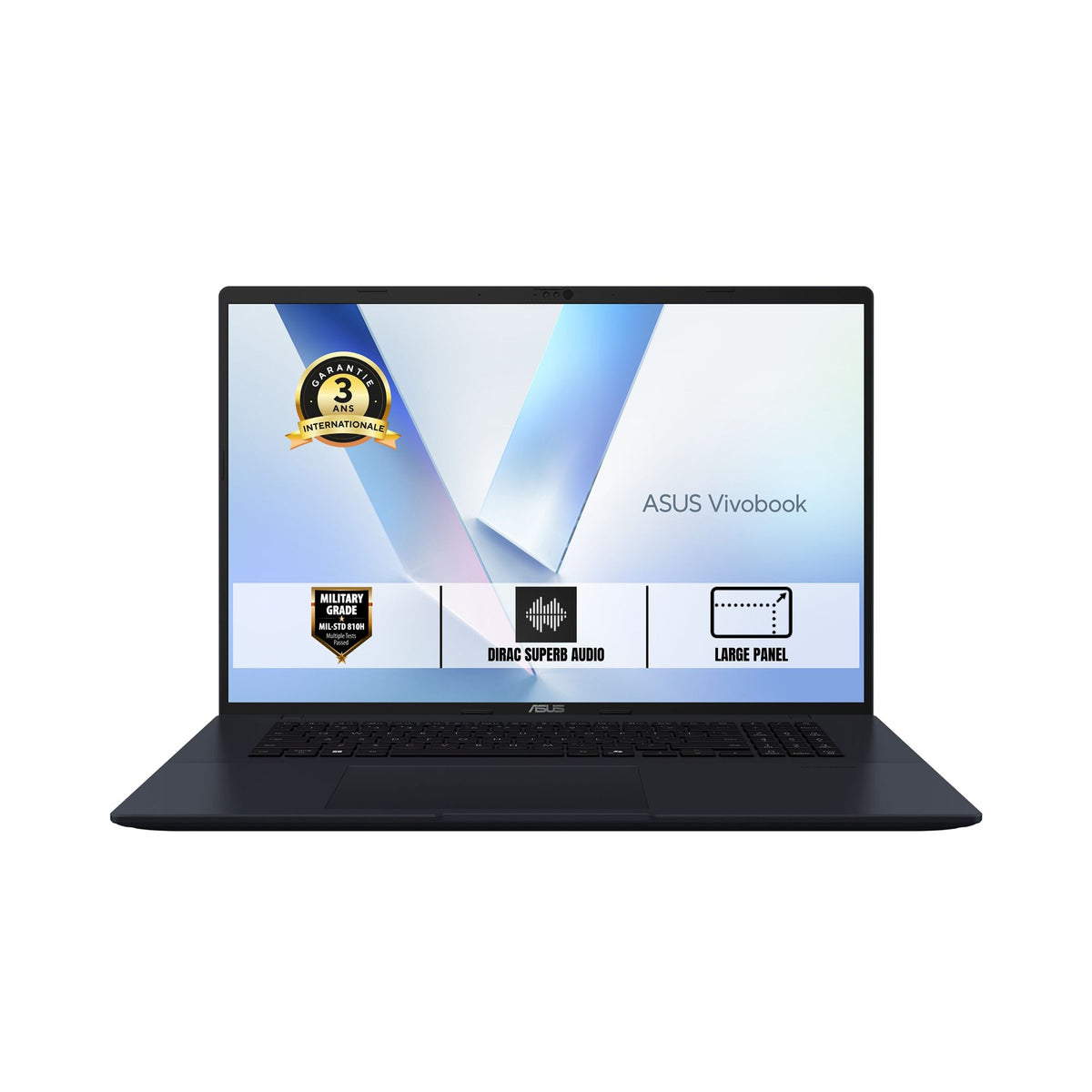ASUS Vivobook M1807GA-PRO-DISS8116X AMD RYZEN AI 7 445 18p WUXGA DDR5 16Go 512Go PCIE G4 SSD AMD Radeon Graphics W11P Blue