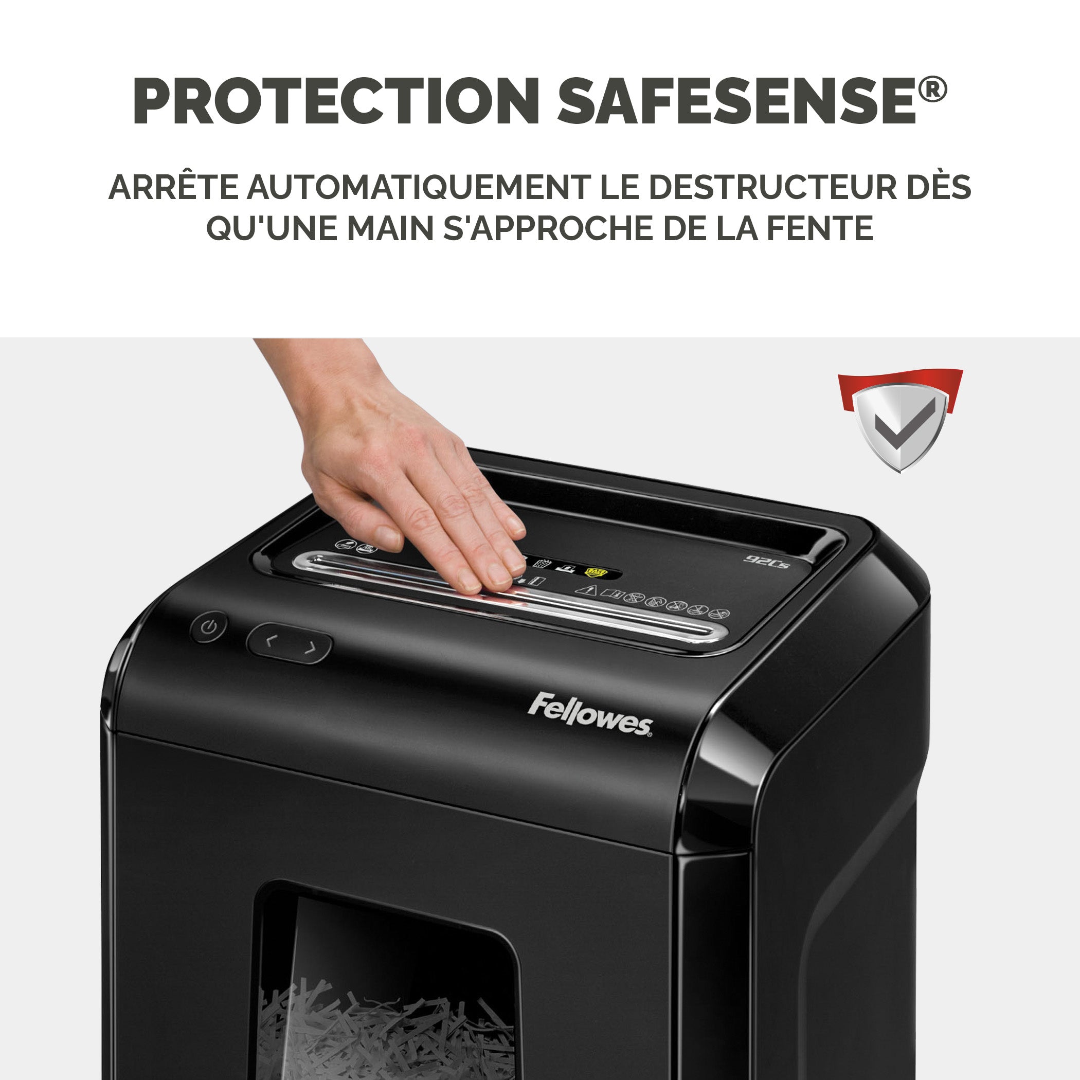 FELLOWES Destructeur professionnel 92Cs