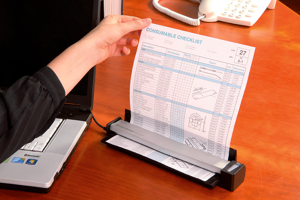 RICOH ScanSnap S1100i Scanner A4 color USB2.0 simplex 5.2sec per page USB Win und Mac ABBYY FineReader (P)
