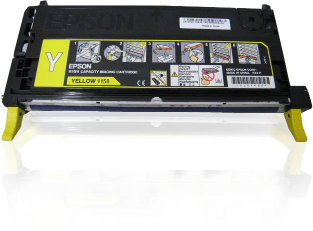 EPSON ACULASER C2800 cartouche de toner jaune haute capacité 6.000 pages pack de 1