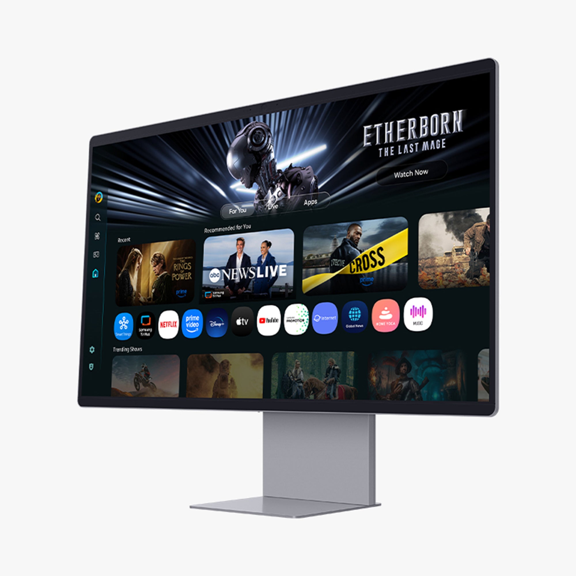 SAMSUNG LS32FM900SUXEN 32p OLED 3840x2160 16:9 HDMI DP USB Silver