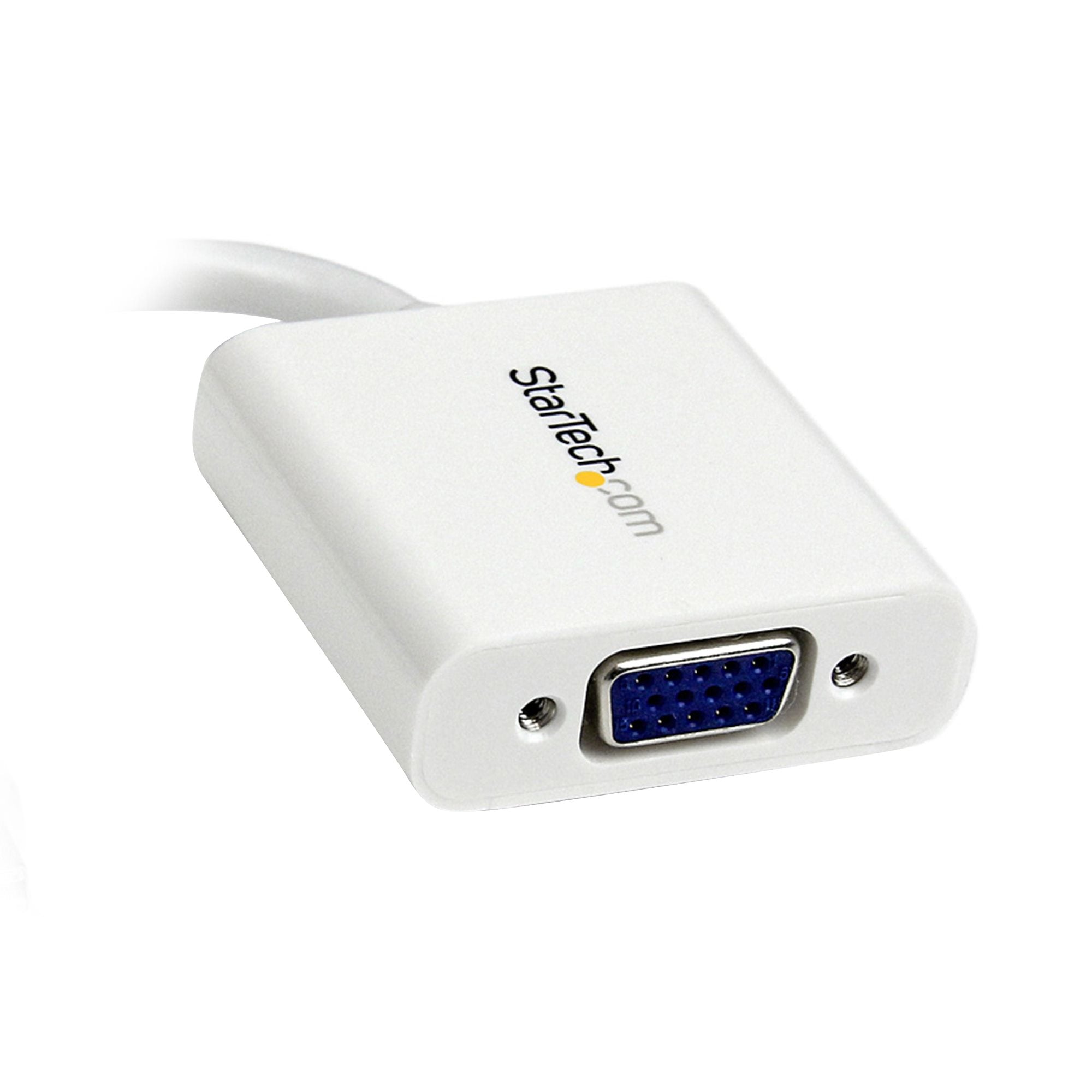 Mini DisplayPort to VGA Adapter - White
