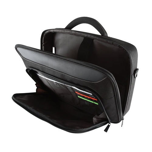 TARGUS sacoche Classic 15-15.6p Clamshell noire et rouge
