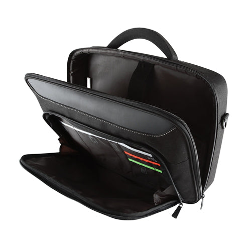 TARGUS sacoche Classic 15-15.6p Clamshell noire et rouge