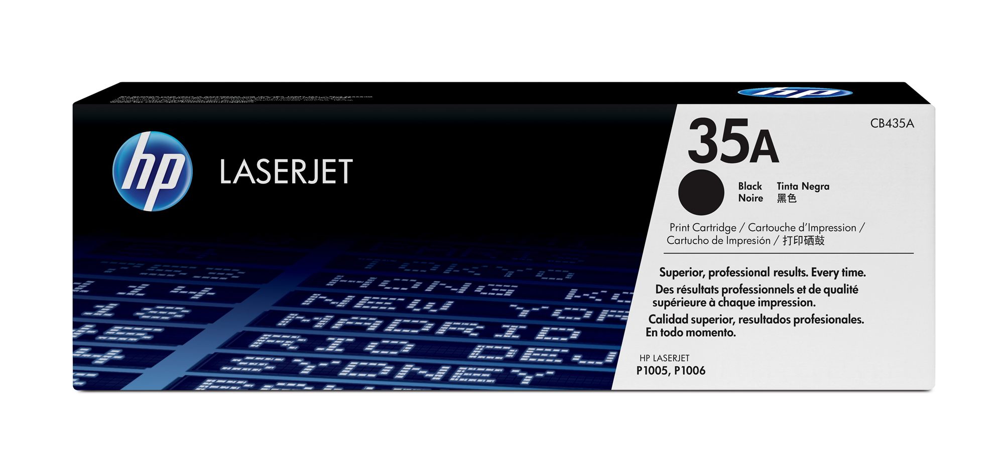 HP 35A original LaserJet Toner cartridge CB435A black standard capacity 1.500 pages 1-pack