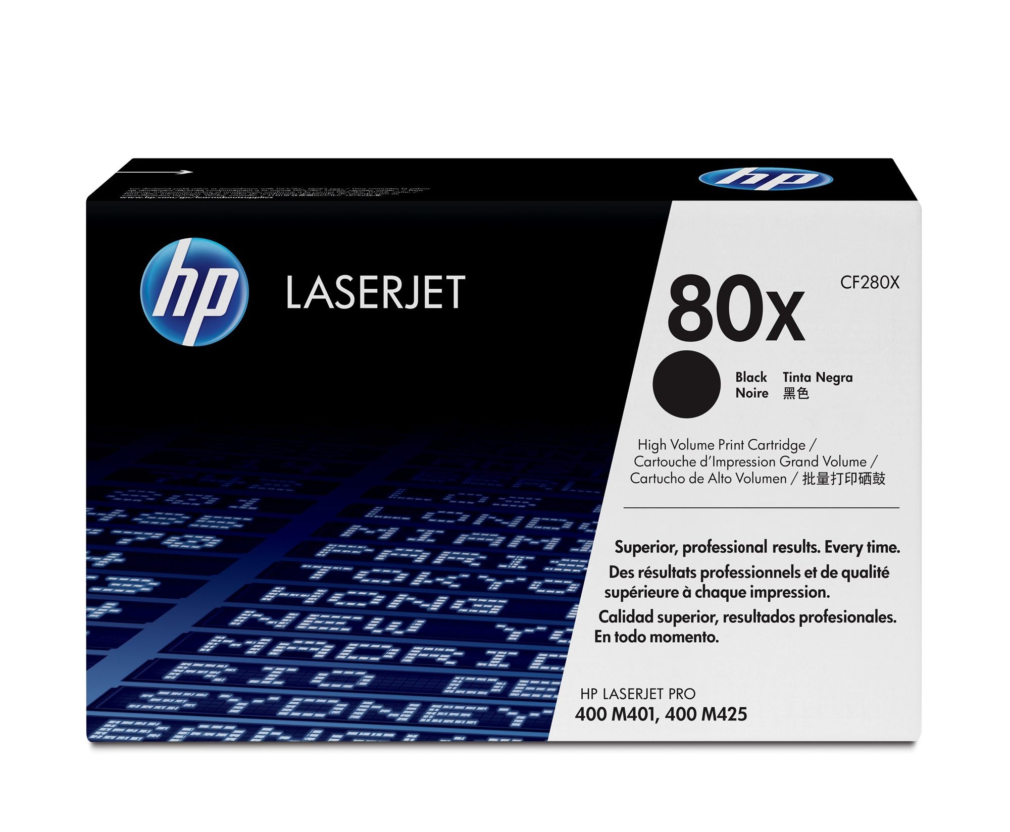 HP 80X original Toner cartridge CF280X black high capacity 6.900 pages 1-pack