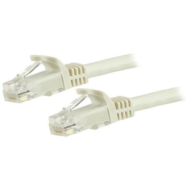 5m White Snagless UTP Cat6 Patch Cable