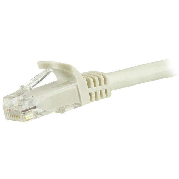 3m White Snagless UTP Cat6 Patch Cable