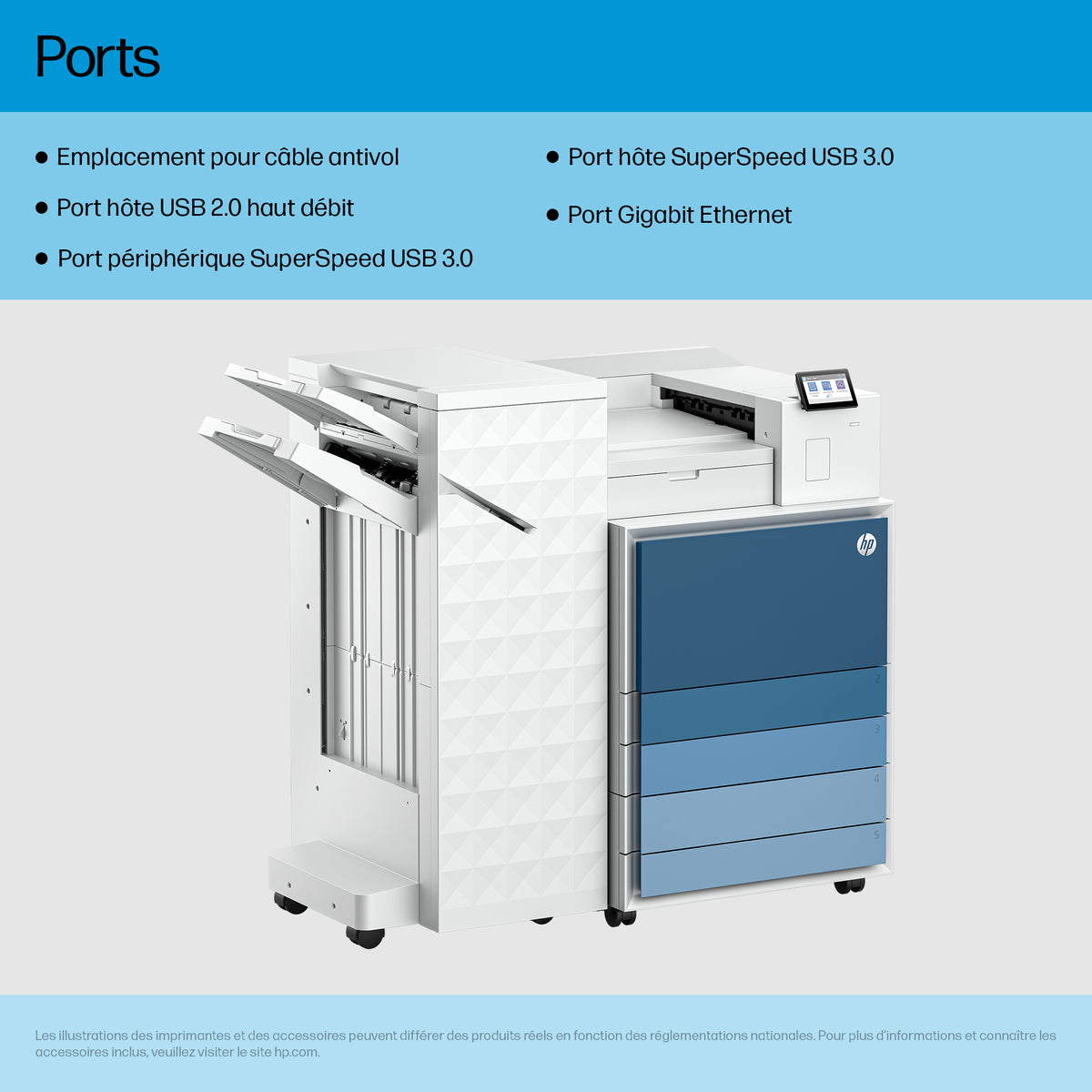 HP LaserJet Ent 8501x+Printer EU