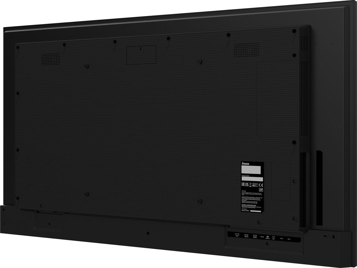 "iiyama LH5565UHSB-B1 Écran d'affichage dynamique En forme de kiosk 138,7 cm (54.6"") LED Wifi 800 cd/m2 4K Ultra HD Noir Intégré dans le processeur Android 11 24"
