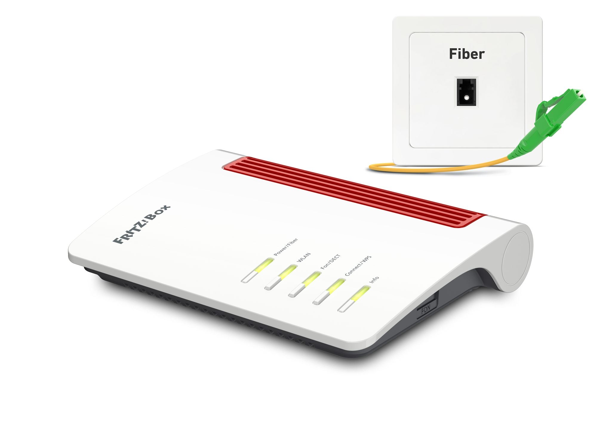 FRITZ!Box 5530 routeur sans fil Gigabit Ethernet Bi-bande (2,4 GHz / 5 GHz) 4G Blanc