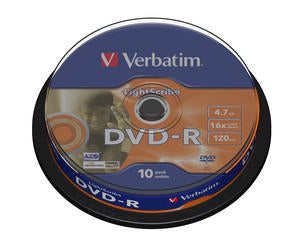 DVD-R/4.7GB 16xspd lightscribe spindle10
