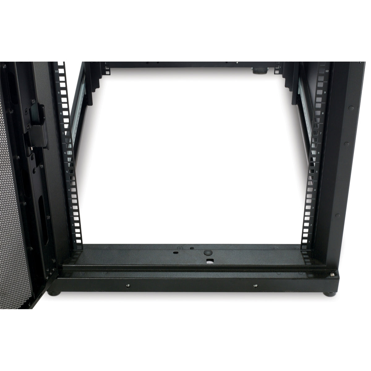 APC NetShelter SX Enclosure Rack cabinet without sides Black 42U 19 TAA Compliant