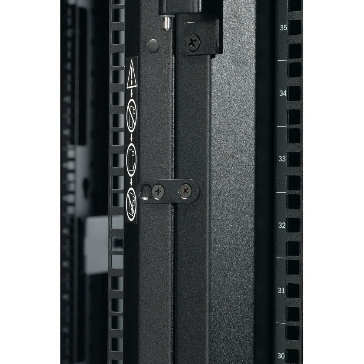 APC NetShelter SX Enclosure Rack cabinet without sides Black 42U 19 TAA Compliant