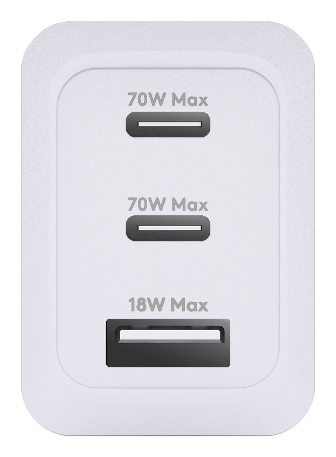ITEUW.Charger2xUSB-C70W+1xUSB-AWHT