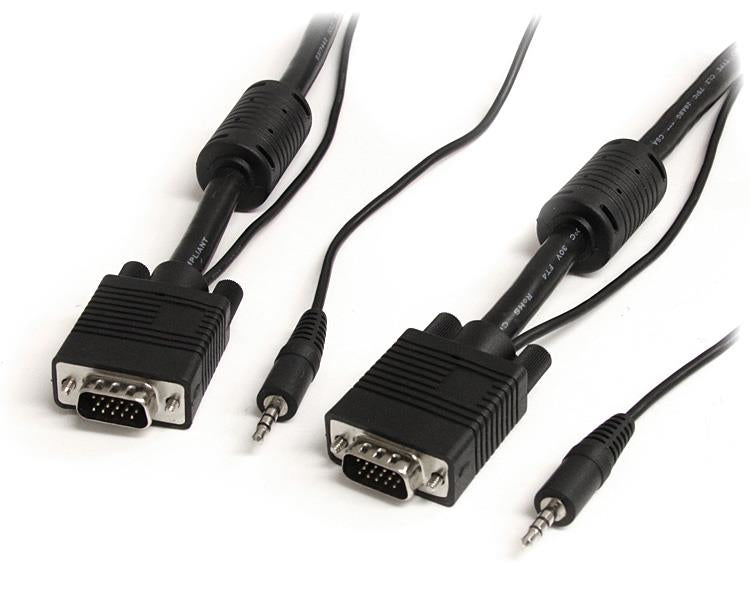 10m High Res Monitor VGA Cable w/Audio