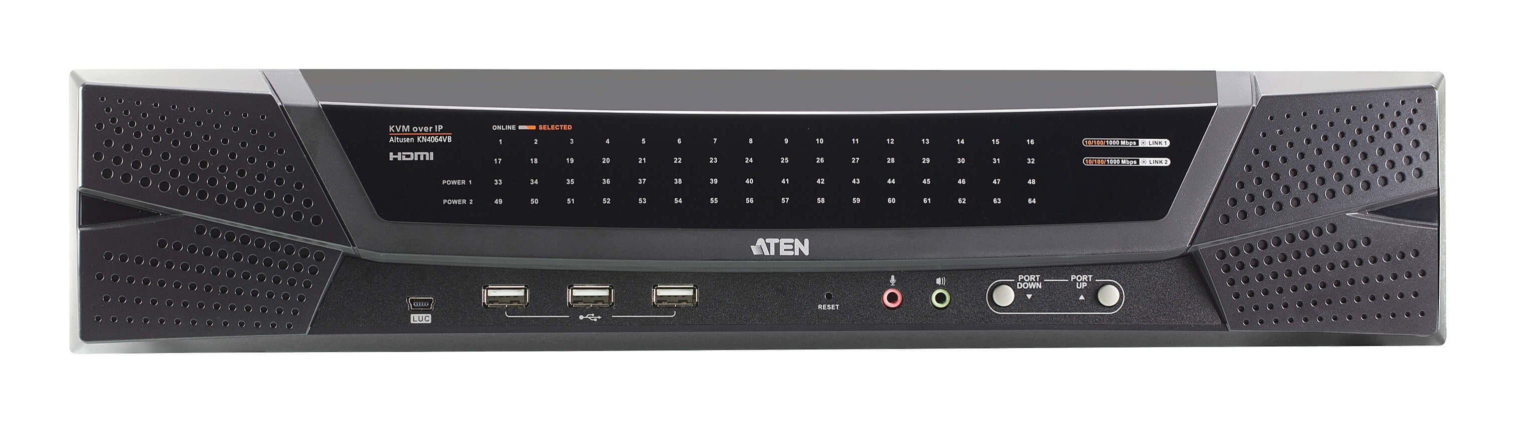 ATEN Premium KN4064VB  kvm IP 64 ports - 5 Users 1Loc./4Dist