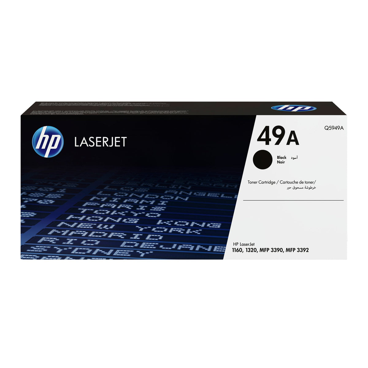 HP 49A original LaserJet Toner cartridge Q5945A black standard capacity 2.500 pages 1-pack