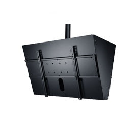 Peerless B2B Ceiling Mount w Device Storage Black