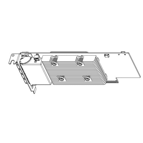 HBA465e Adpt Full Height Low Profile