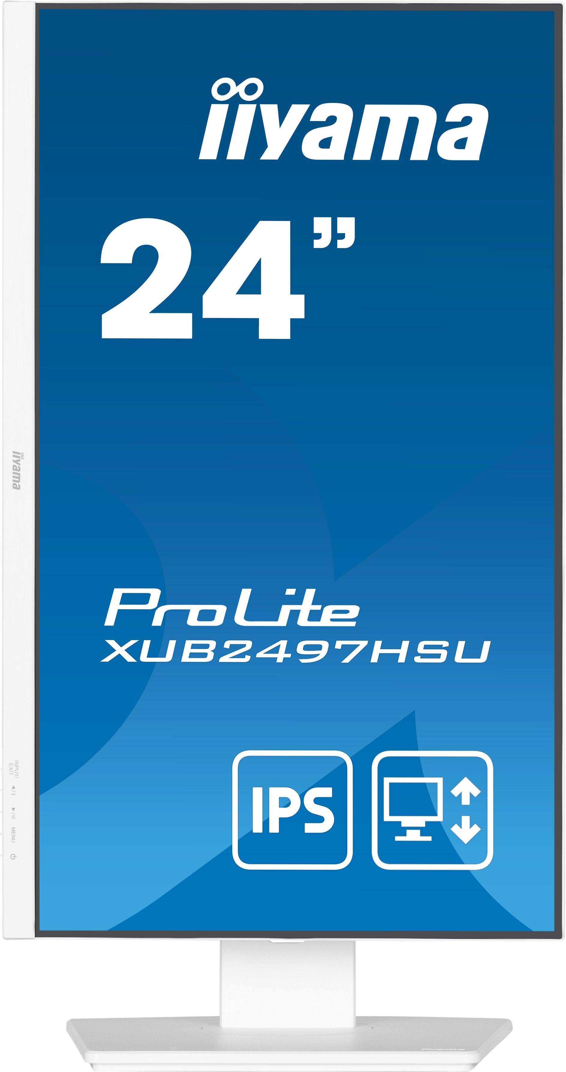 "iiyama ProLite XUB2497HSU-W2 écran plat de PC 60,5 cm (23.8"") 1920 x 1080 pixels Full HD LED Blanc"