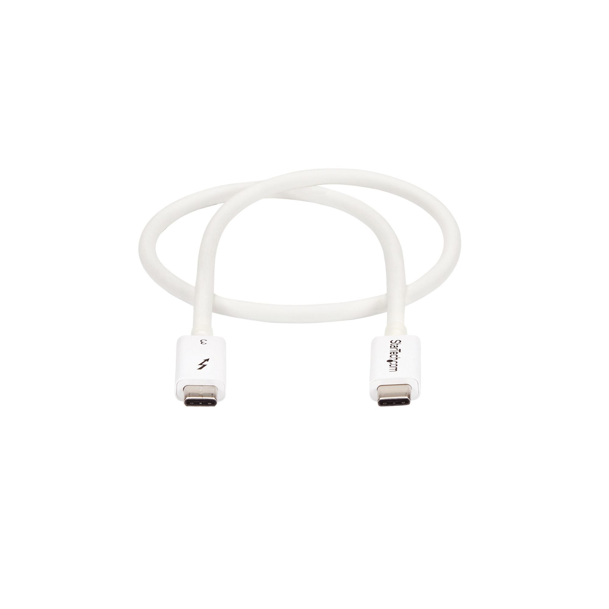 Thunderbolt 3 Cable 0.5m 40Gbps White