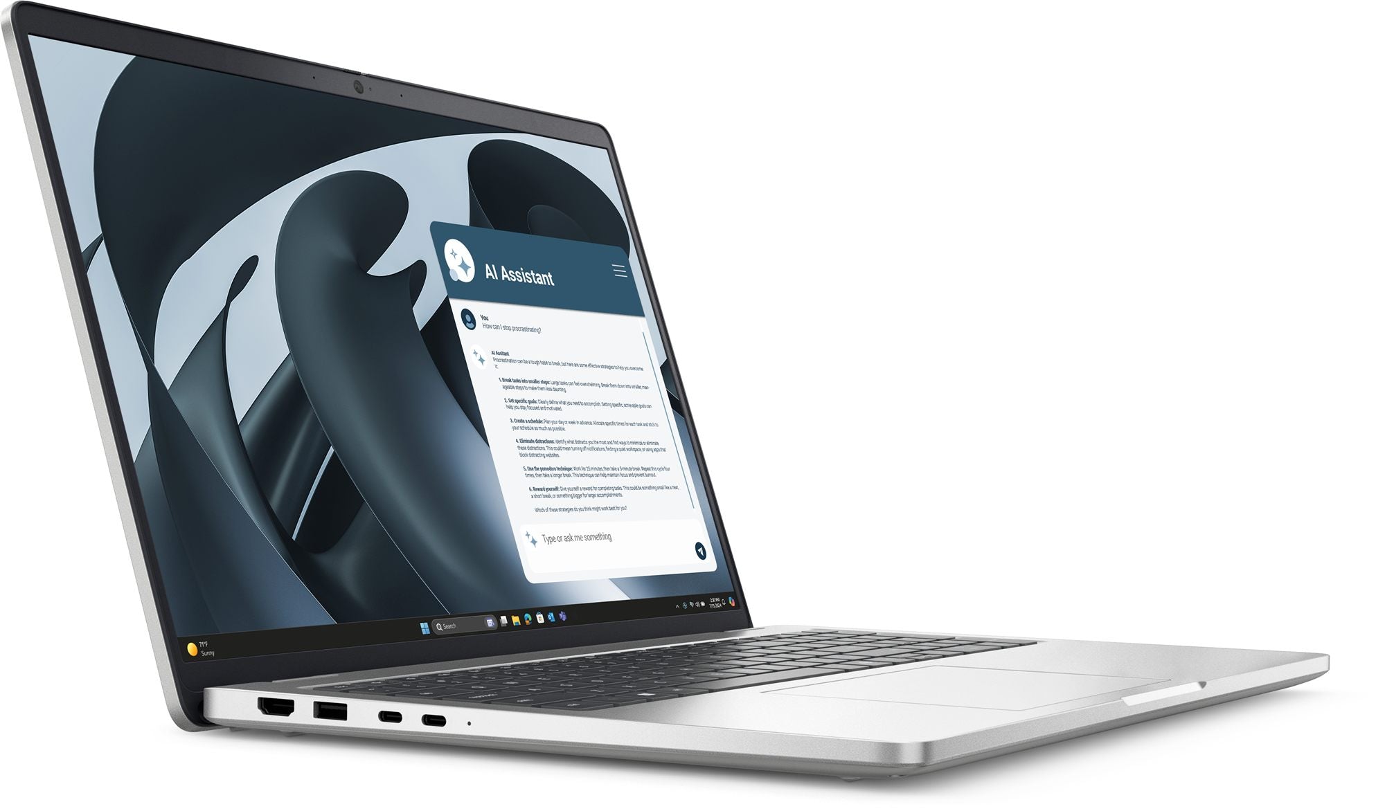 DELL Pro 16 Plus PB16255 AMD Ryzen™ 5 PRO 230 Ordinateur portable 40,6 cm (16") Full HD+ 32 Go LPDDR5x-SDRAM 1 To SSD Wi-Fi 7 (802.11be) Windows 11 Pro Aluminiu