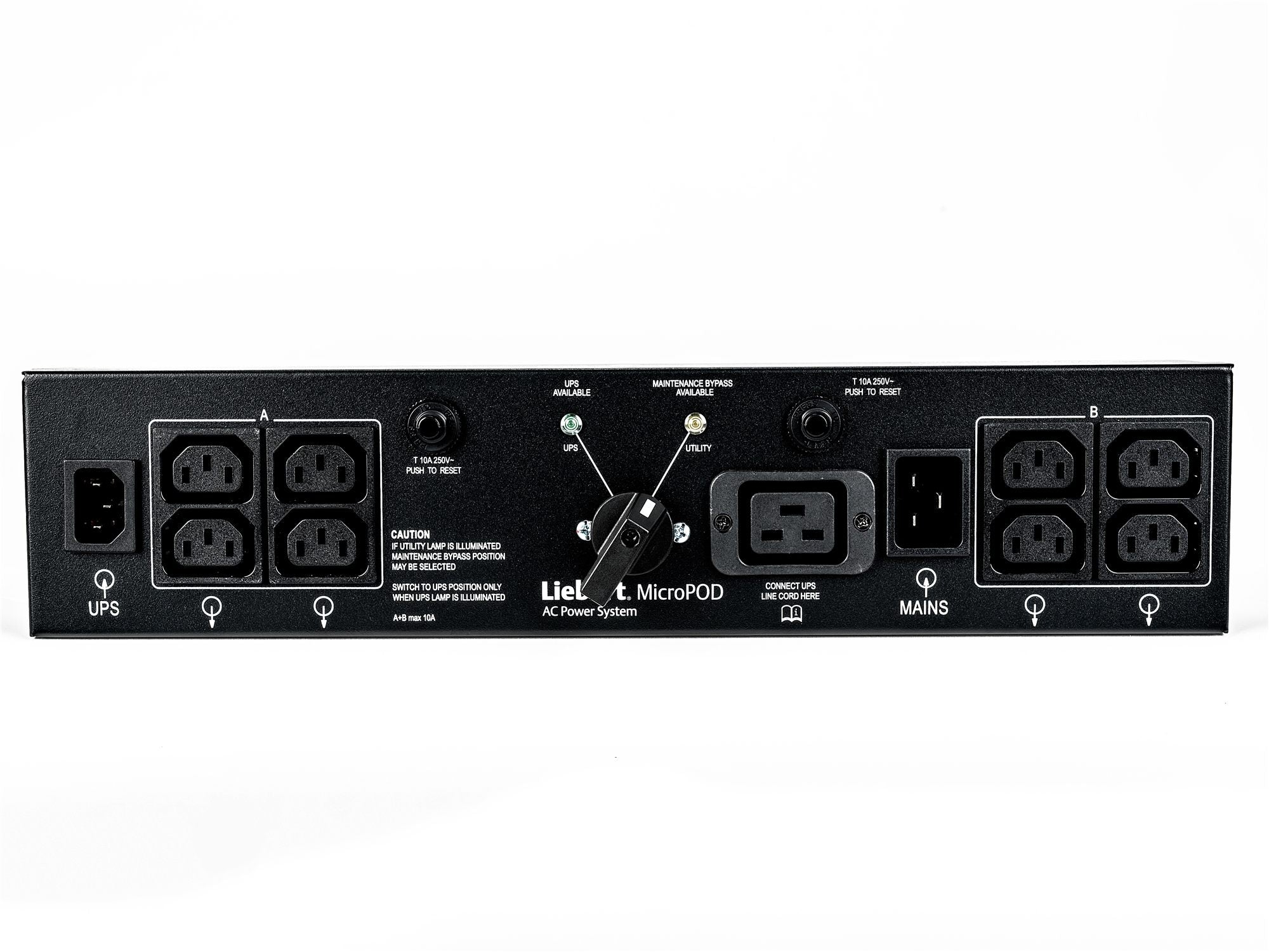 Liebert 2U MicroPod Bypass up to 2kVa